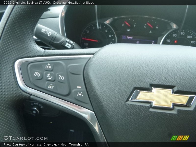 Chocolate Metallic / Jet Black 2020 Chevrolet Equinox LT AWD