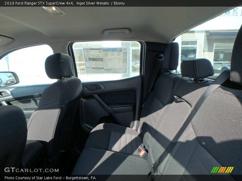 Ingot Silver Metallic / Ebony 2019 Ford Ranger STX SuperCrew 4x4