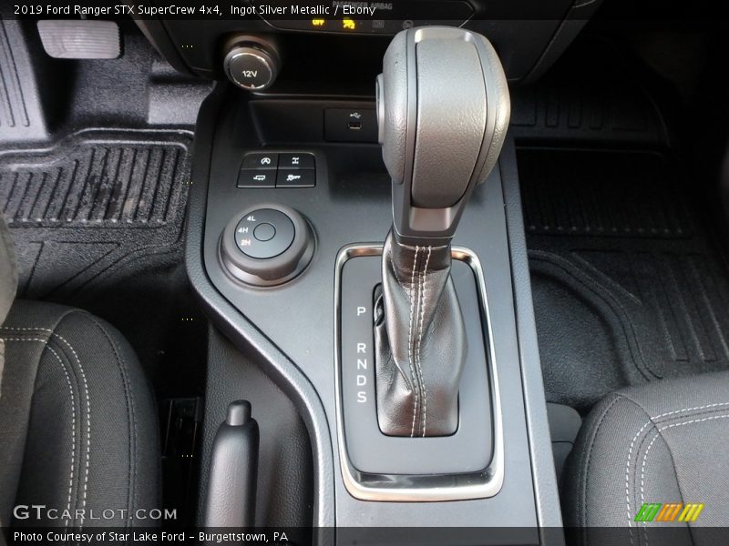 Ingot Silver Metallic / Ebony 2019 Ford Ranger STX SuperCrew 4x4