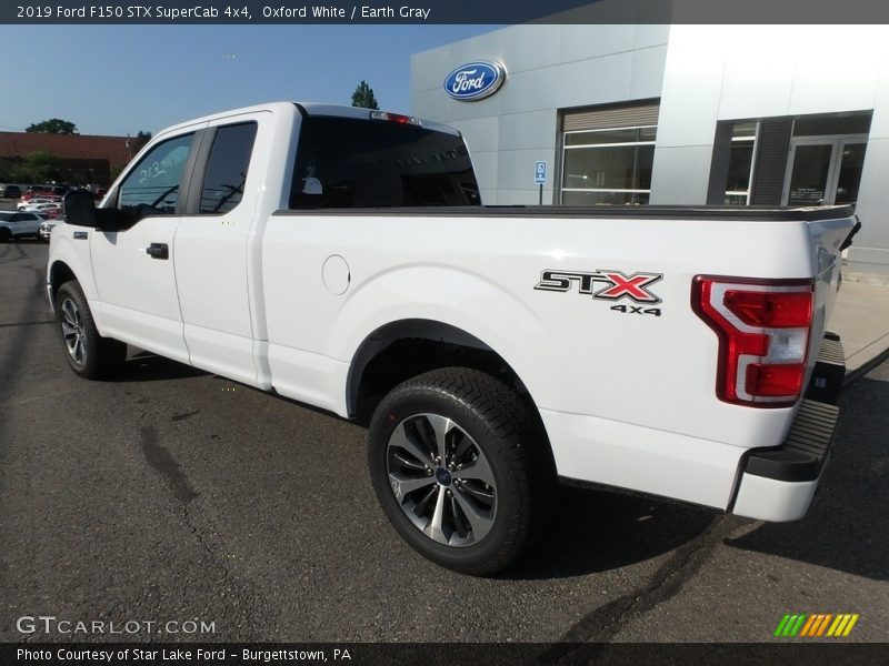 Oxford White / Earth Gray 2019 Ford F150 STX SuperCab 4x4