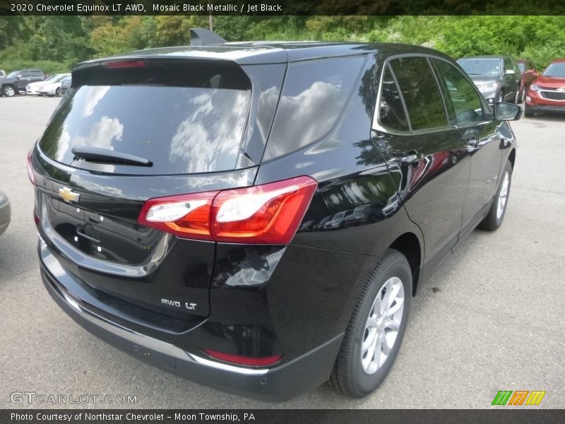 Mosaic Black Metallic / Jet Black 2020 Chevrolet Equinox LT AWD