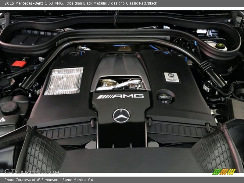  2019 G 63 AMG Engine - 4.0 Liter biturbo DOHC 32-Valve VVT V8