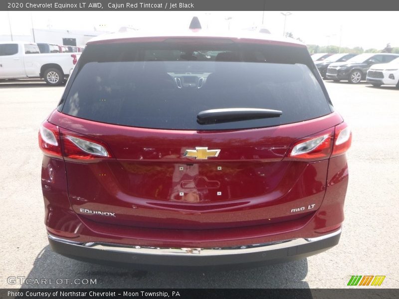 Cajun Red Tintcoat / Jet Black 2020 Chevrolet Equinox LT AWD