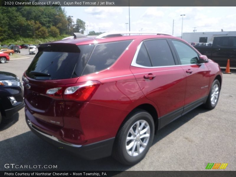 Cajun Red Tintcoat / Jet Black 2020 Chevrolet Equinox LT AWD