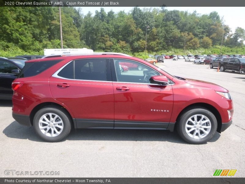 Cajun Red Tintcoat / Jet Black 2020 Chevrolet Equinox LT AWD