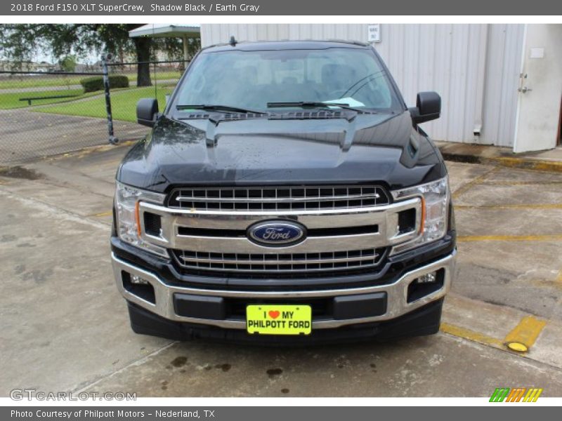 Shadow Black / Earth Gray 2018 Ford F150 XLT SuperCrew