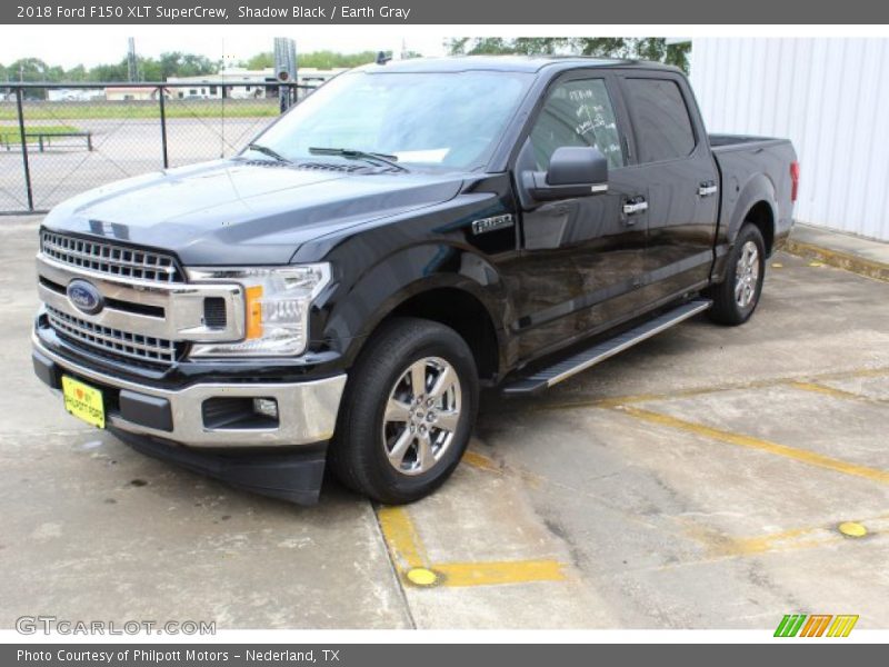 Shadow Black / Earth Gray 2018 Ford F150 XLT SuperCrew