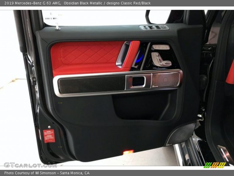 Door Panel of 2019 G 63 AMG