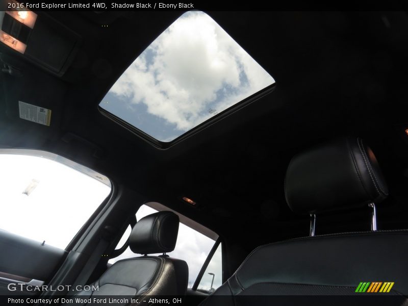 Shadow Black / Ebony Black 2016 Ford Explorer Limited 4WD