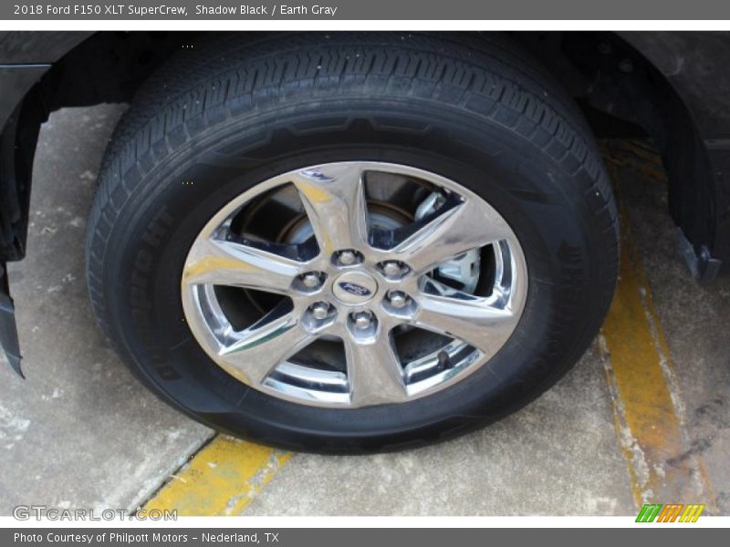 Shadow Black / Earth Gray 2018 Ford F150 XLT SuperCrew