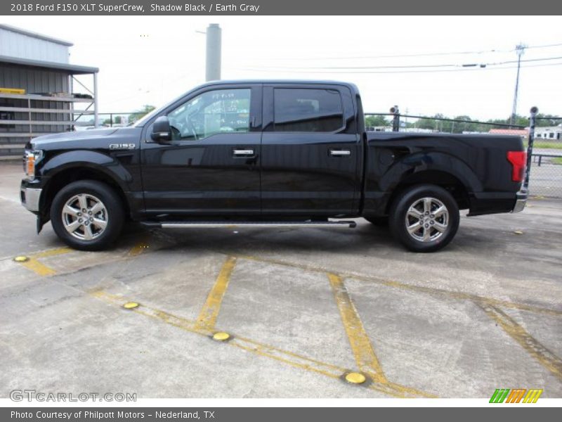 Shadow Black / Earth Gray 2018 Ford F150 XLT SuperCrew