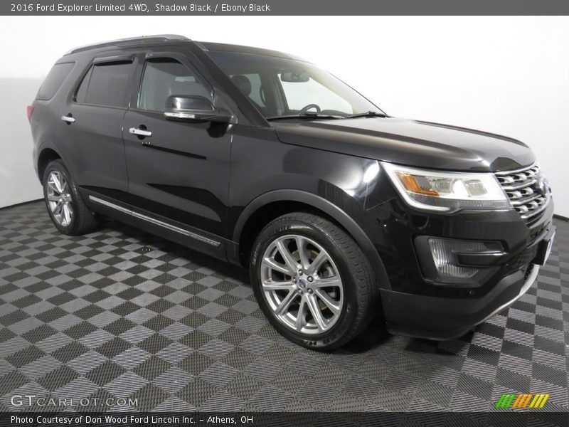 Shadow Black / Ebony Black 2016 Ford Explorer Limited 4WD
