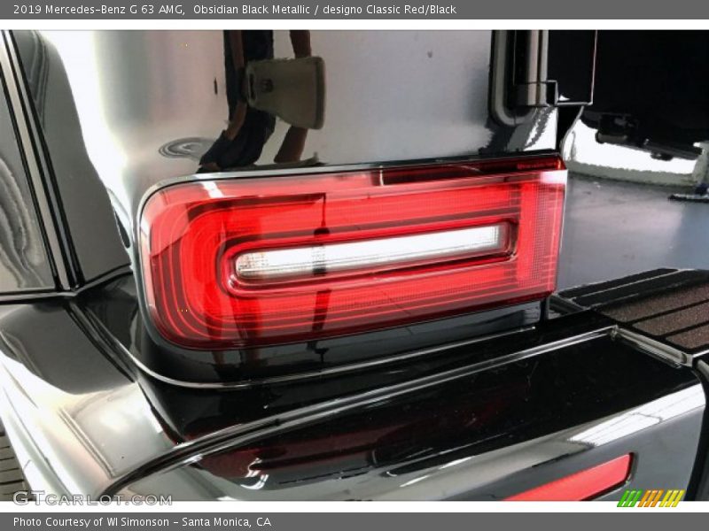 Obsidian Black Metallic / designo Classic Red/Black 2019 Mercedes-Benz G 63 AMG