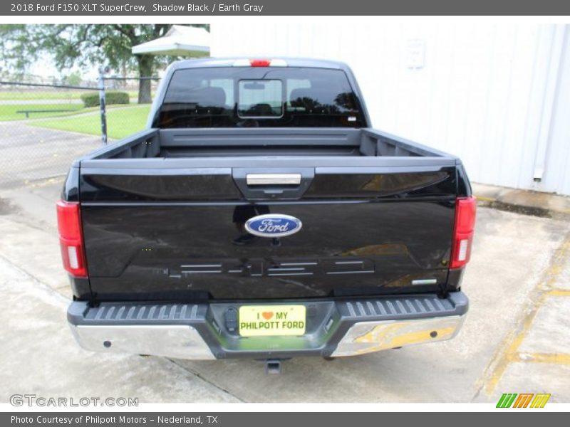 Shadow Black / Earth Gray 2018 Ford F150 XLT SuperCrew