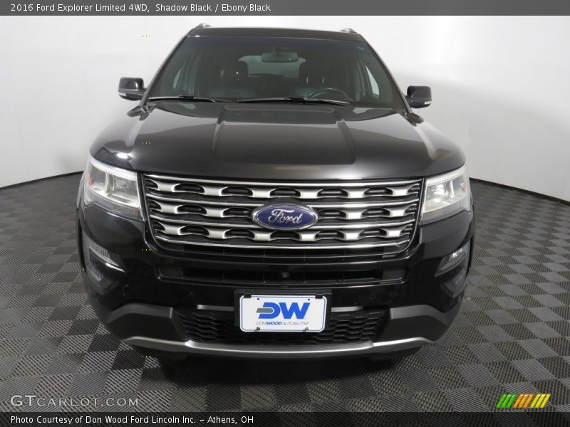 Shadow Black / Ebony Black 2016 Ford Explorer Limited 4WD