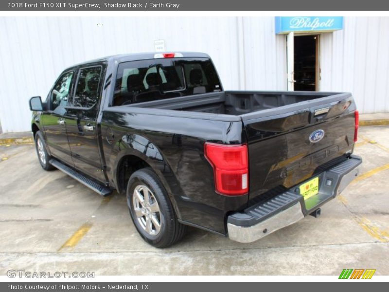 Shadow Black / Earth Gray 2018 Ford F150 XLT SuperCrew