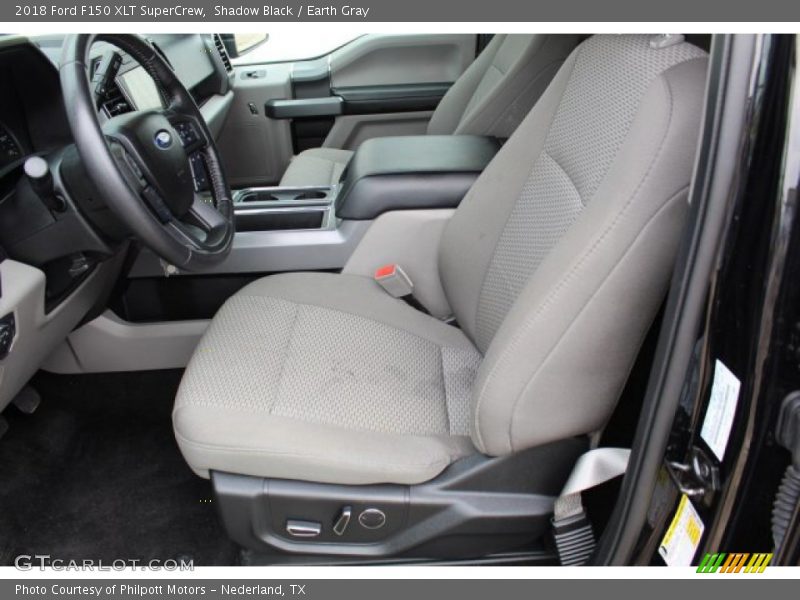 Shadow Black / Earth Gray 2018 Ford F150 XLT SuperCrew