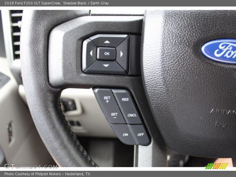 Shadow Black / Earth Gray 2018 Ford F150 XLT SuperCrew