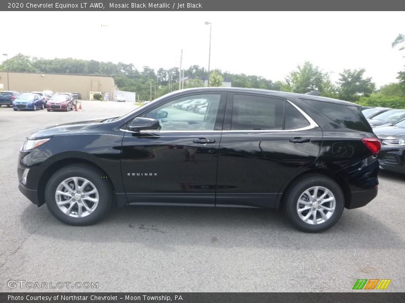Mosaic Black Metallic / Jet Black 2020 Chevrolet Equinox LT AWD