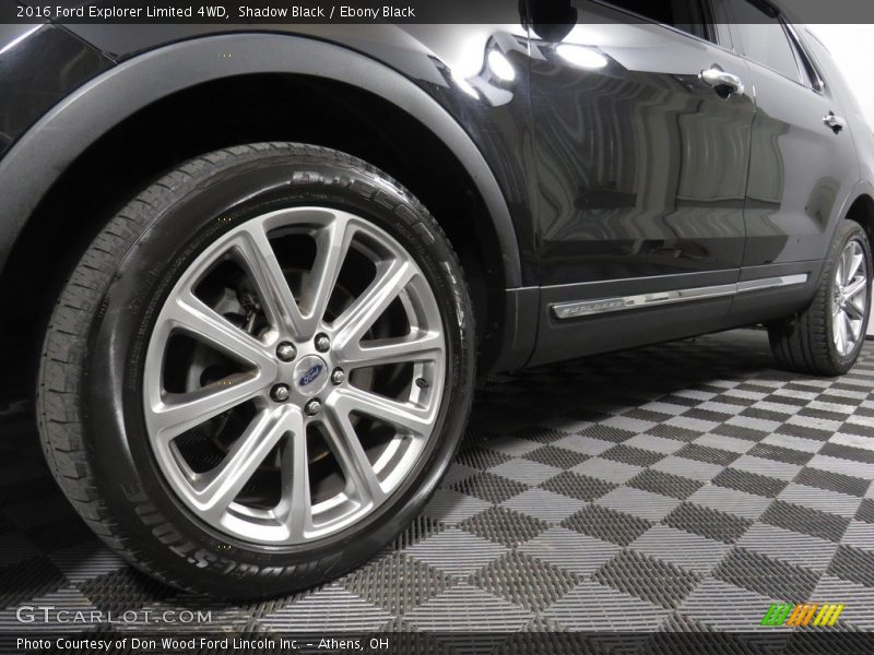 Shadow Black / Ebony Black 2016 Ford Explorer Limited 4WD