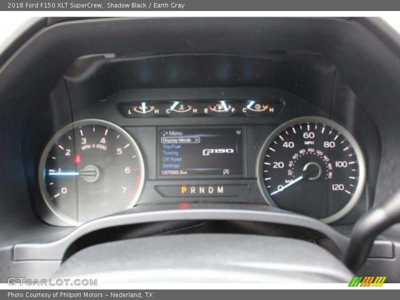 Shadow Black / Earth Gray 2018 Ford F150 XLT SuperCrew