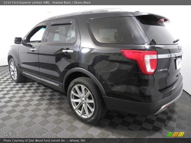 Shadow Black / Ebony Black 2016 Ford Explorer Limited 4WD