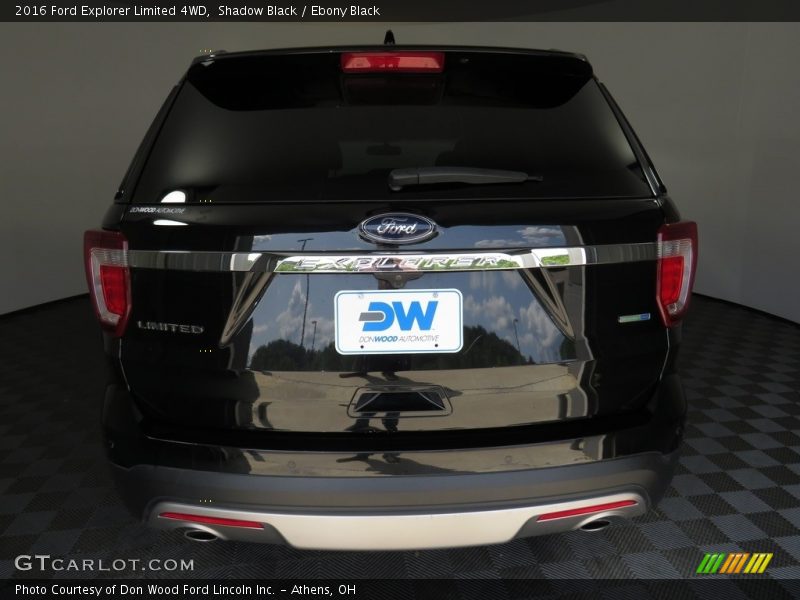 Shadow Black / Ebony Black 2016 Ford Explorer Limited 4WD