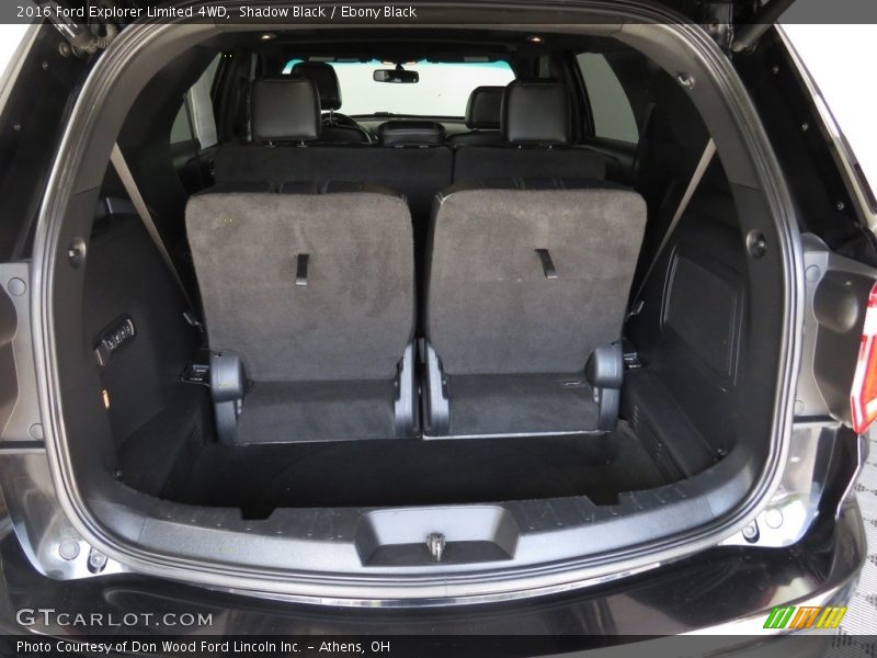 Shadow Black / Ebony Black 2016 Ford Explorer Limited 4WD