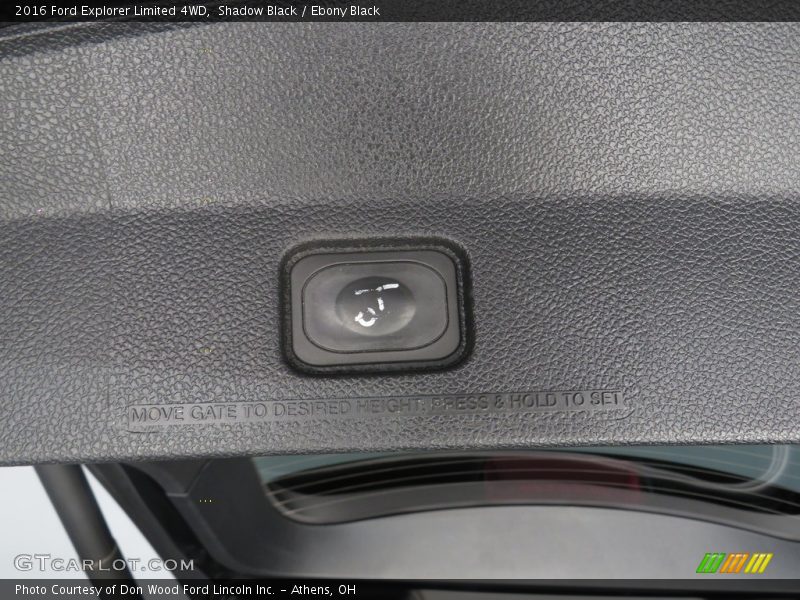 Shadow Black / Ebony Black 2016 Ford Explorer Limited 4WD