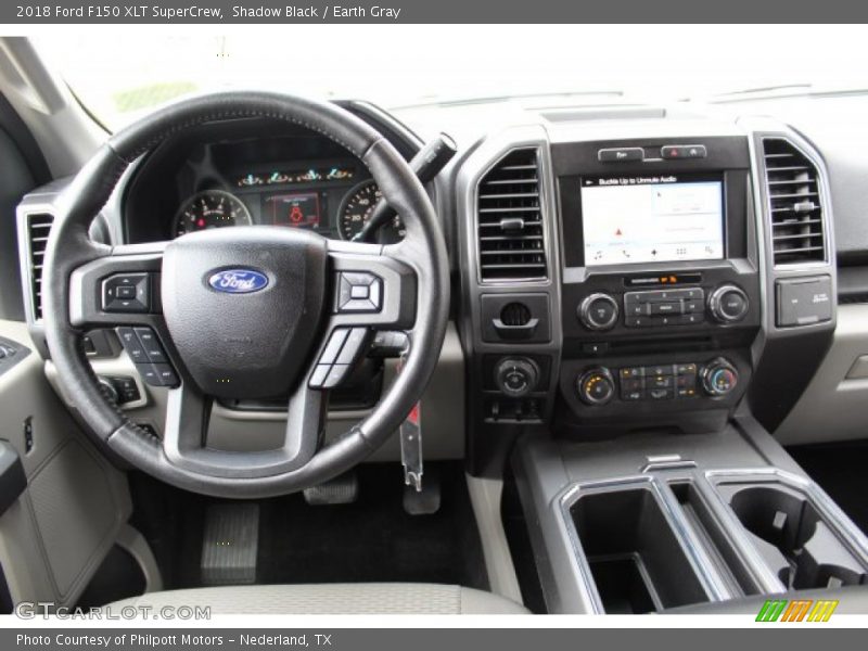 Shadow Black / Earth Gray 2018 Ford F150 XLT SuperCrew