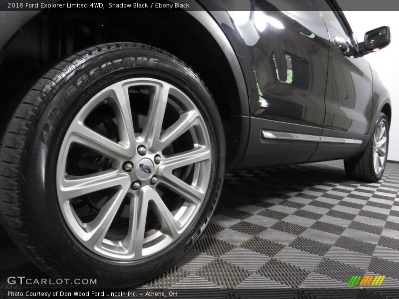 Shadow Black / Ebony Black 2016 Ford Explorer Limited 4WD