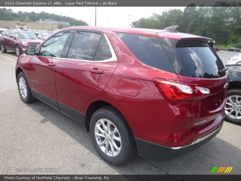 Cajun Red Tintcoat / Jet Black 2020 Chevrolet Equinox LT AWD