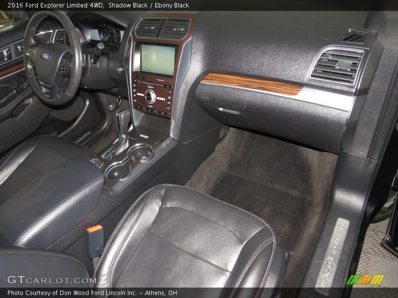 Shadow Black / Ebony Black 2016 Ford Explorer Limited 4WD