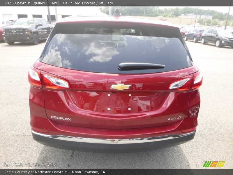 Cajun Red Tintcoat / Jet Black 2020 Chevrolet Equinox LT AWD