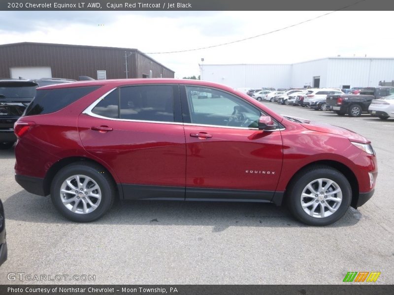 Cajun Red Tintcoat / Jet Black 2020 Chevrolet Equinox LT AWD