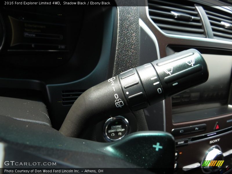 Shadow Black / Ebony Black 2016 Ford Explorer Limited 4WD