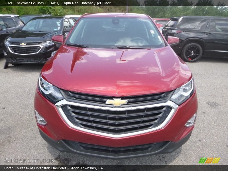Cajun Red Tintcoat / Jet Black 2020 Chevrolet Equinox LT AWD
