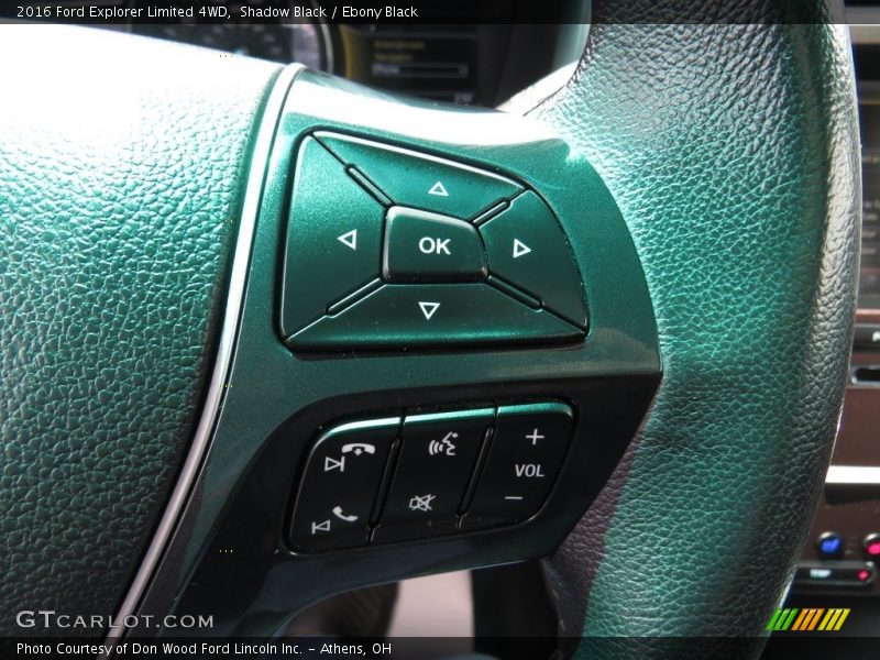 Shadow Black / Ebony Black 2016 Ford Explorer Limited 4WD