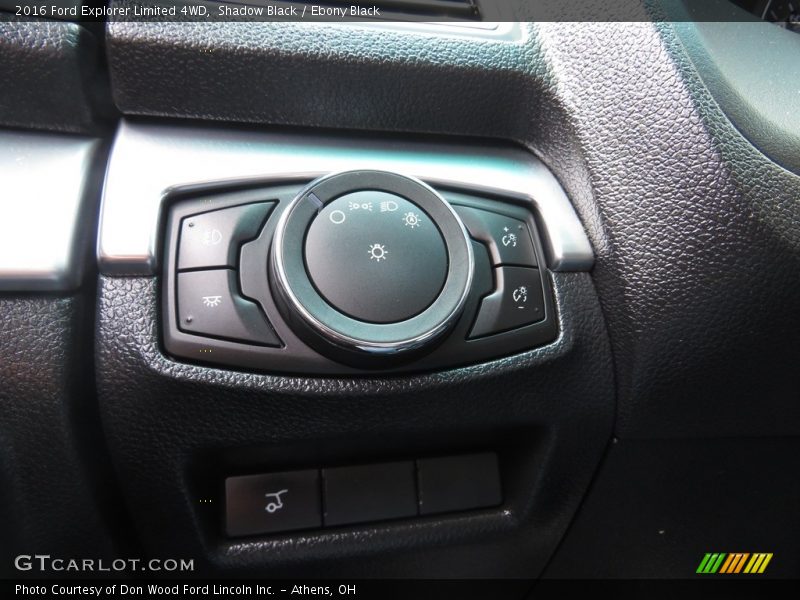 Shadow Black / Ebony Black 2016 Ford Explorer Limited 4WD