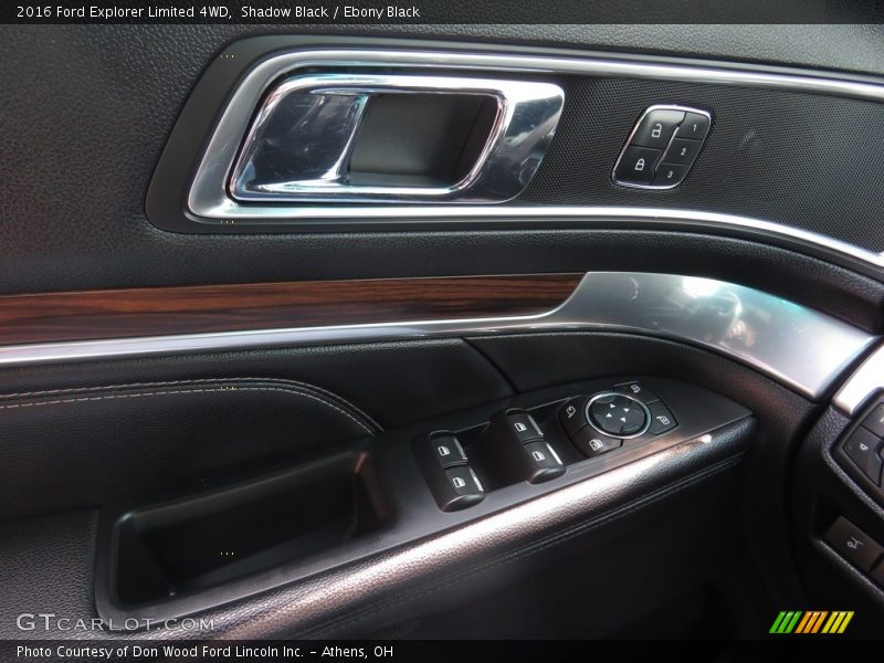 Shadow Black / Ebony Black 2016 Ford Explorer Limited 4WD