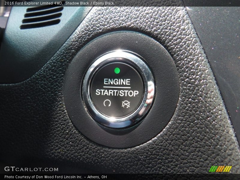 Shadow Black / Ebony Black 2016 Ford Explorer Limited 4WD