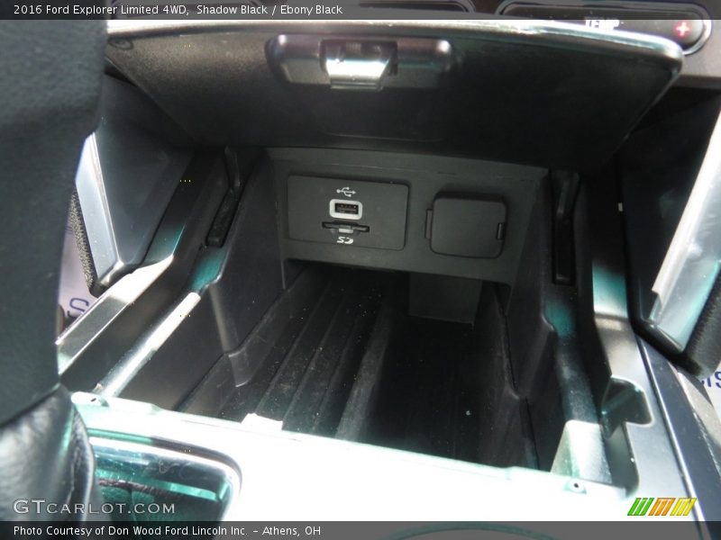 Shadow Black / Ebony Black 2016 Ford Explorer Limited 4WD