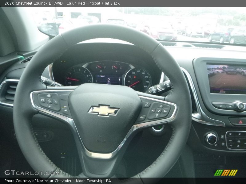 Cajun Red Tintcoat / Jet Black 2020 Chevrolet Equinox LT AWD