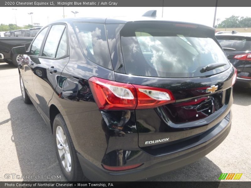 Midnight Blue Metallic / Ash Gray 2020 Chevrolet Equinox LS