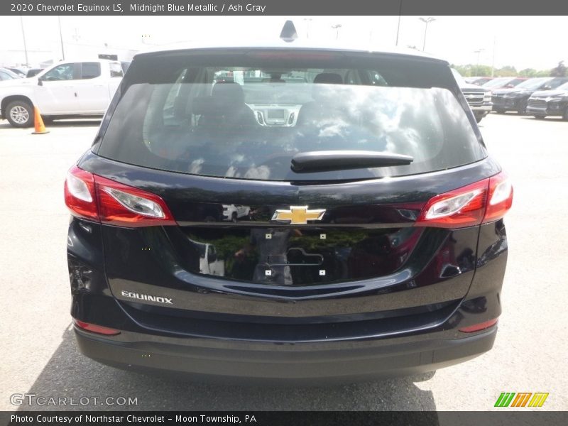 Midnight Blue Metallic / Ash Gray 2020 Chevrolet Equinox LS