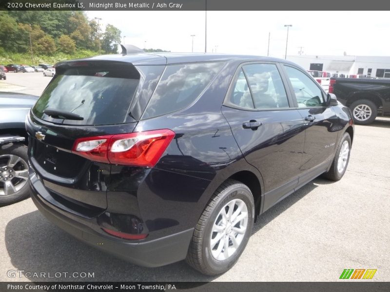 Midnight Blue Metallic / Ash Gray 2020 Chevrolet Equinox LS