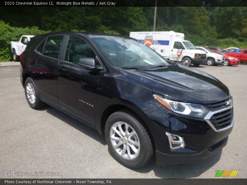 Midnight Blue Metallic / Ash Gray 2020 Chevrolet Equinox LS