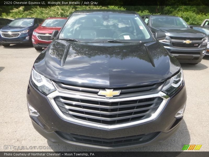 Midnight Blue Metallic / Ash Gray 2020 Chevrolet Equinox LS