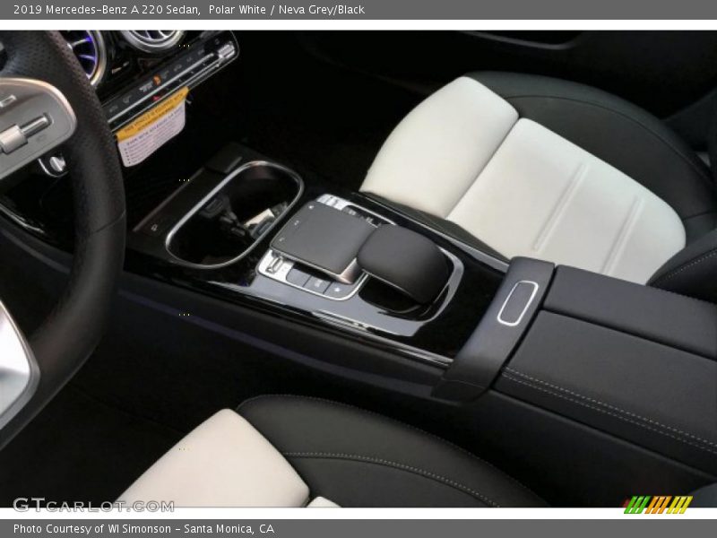 Polar White / Neva Grey/Black 2019 Mercedes-Benz A 220 Sedan
