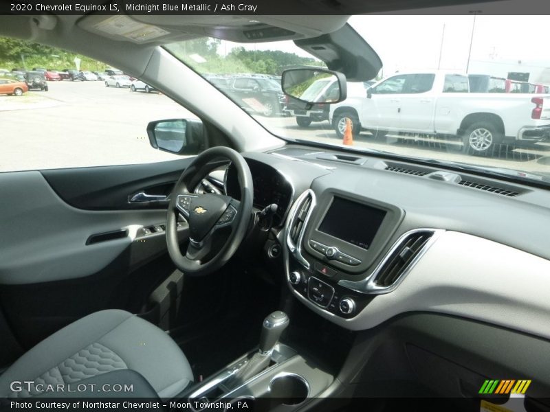 Midnight Blue Metallic / Ash Gray 2020 Chevrolet Equinox LS